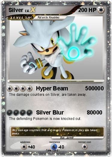 Pokémon Silver 660 660 - Hyper Beam 500000 - My Pokemon Card