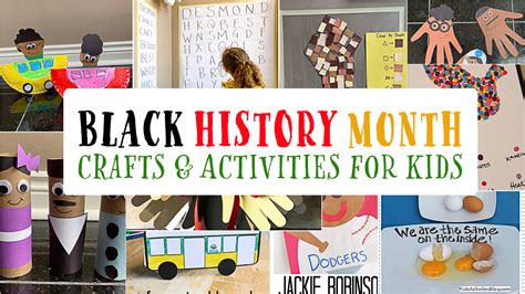 The Best Black History Month Crafts & Activities for Kids - Happy Toddler Playtime