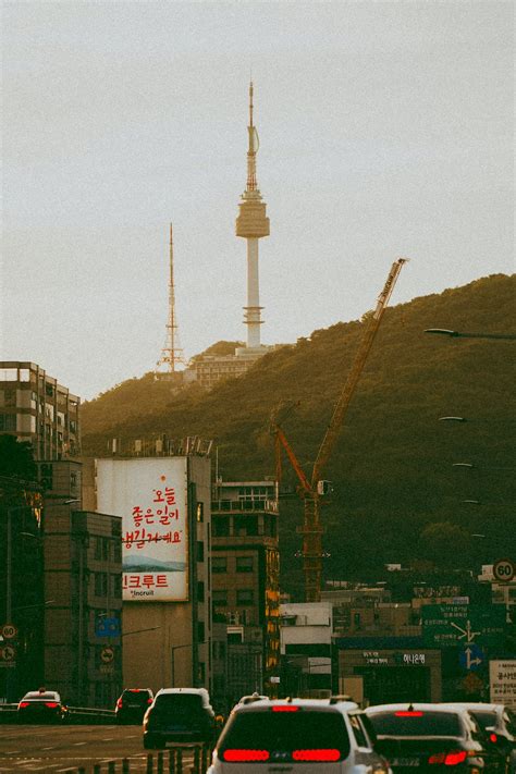 Seoul Tower at Sunrise · Free Stock Photo