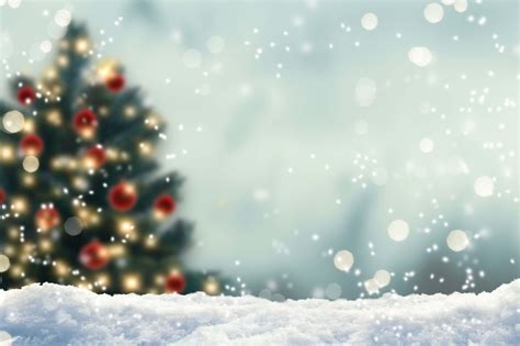 Christmas Tree Outdoor Winter Wallpapers - Wallpaper Cave