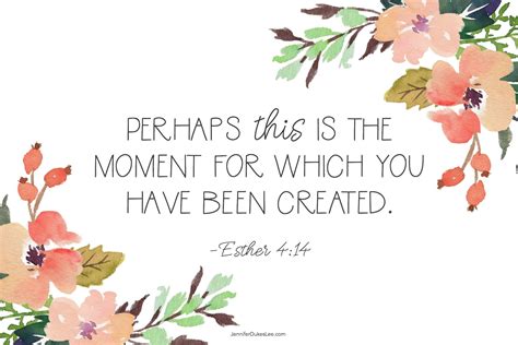 Perhaps THIS is the moment for which you have been created. | Bible verses, Esther bible, Esther ...