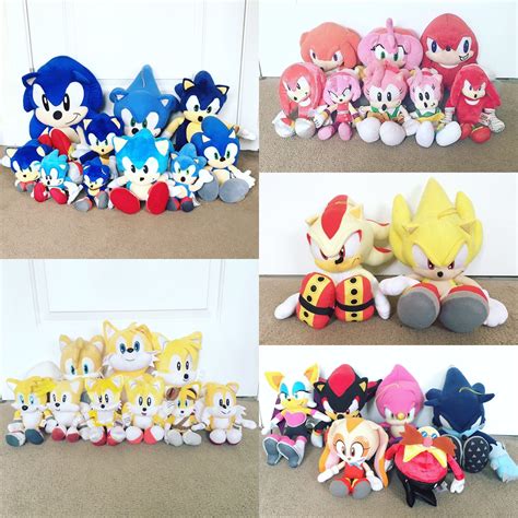 My entire Sonic plushie collection | Sonic plush toys, Plushies, Plush ...