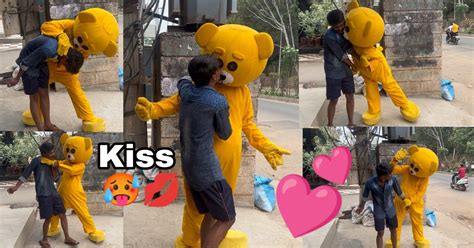 Funny 💋 Kiss 🤣 Teddy bear Prank😂 | Funny 💋 Kiss 🤣 Teddy bear Prank😂 | By Mr Crazy