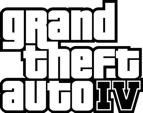 GTA IV logo Download png