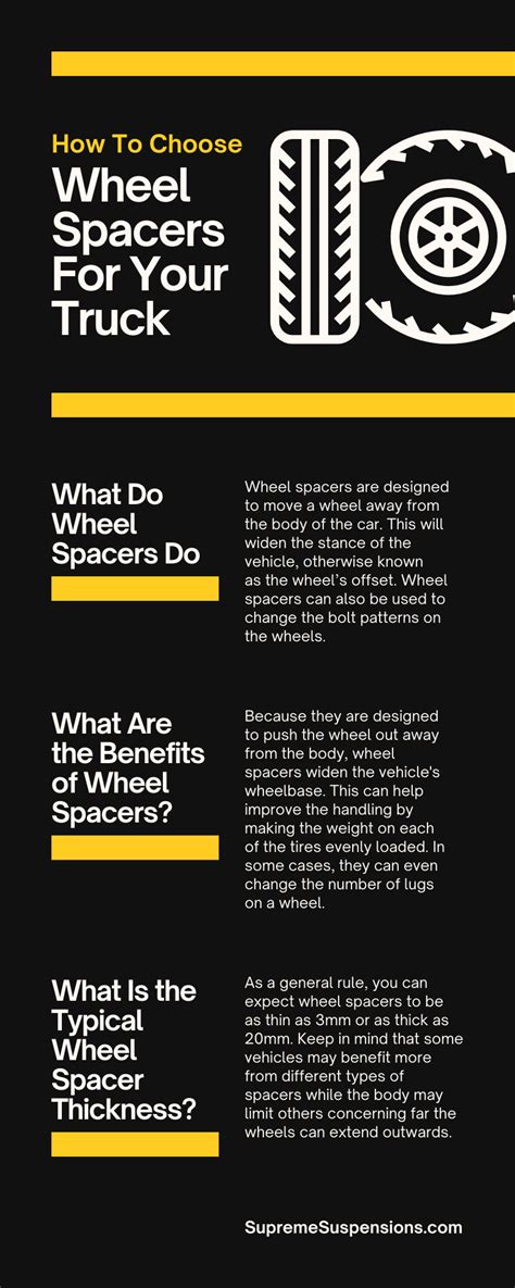 How To Choose Wheel Spacers For Your Truck