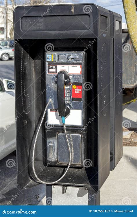 Obsolete payphone booth stock image. Image of obsolete - 187668157