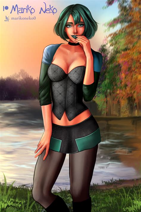 Gwen, Total drama Island Fanart (By Marikoneko0) : r/TotalDramaIsland