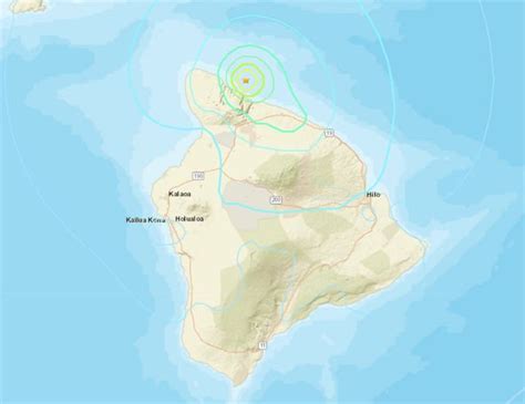 Earthquake in Hawaii today: Magnitude 5 tremors rock Big Island ...