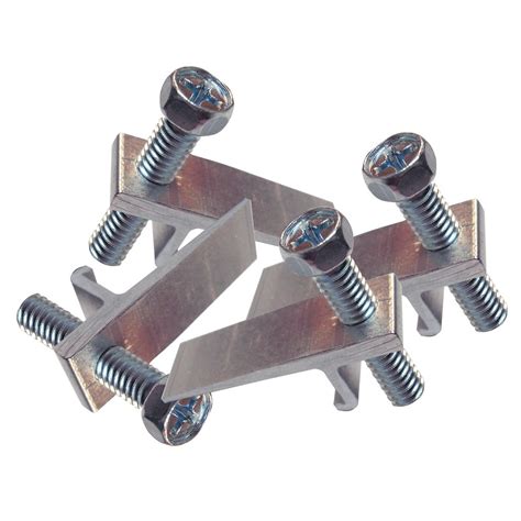 Sink Clips For Kitchen Sink 10-Pack Stainless Steel Chrome Mounting Brackets New | eBay