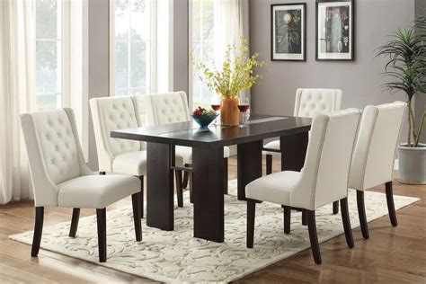 7 Piece Contemporary Dining Room Set | Affordable Home Furniture