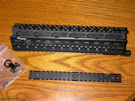 Gunlistings.org - Accessories Sig 556 SWAT Rail & Sights