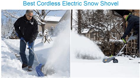 Best cordless electric snow shovel reviews 2021