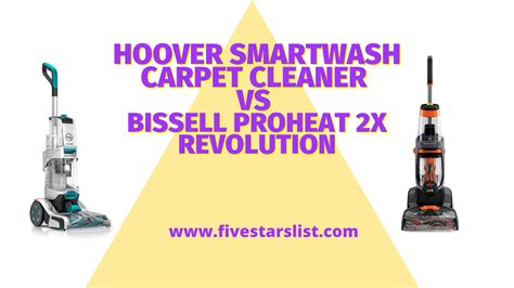 Hoover Smartwash vs Bissell Proheat 2x