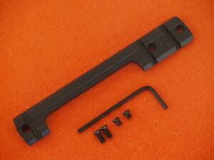 Remington Model 7 Scope Base Short Action Weaver Rail Mount w/ Mounting Screws | eBay