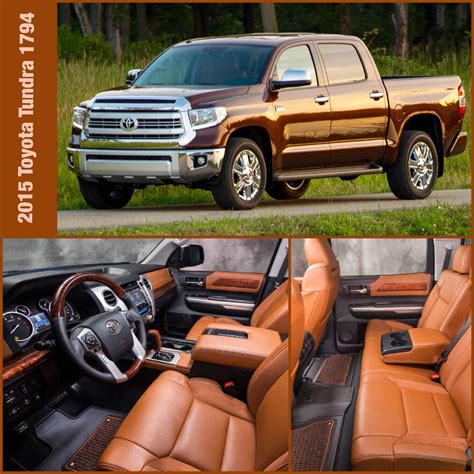 Dig the interior! | Toyota tundra 1794, Toyota tundra, Toyota tundra 1794 edition