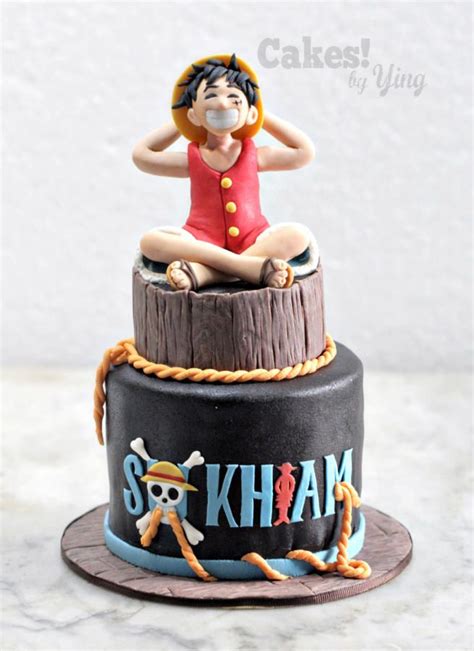 One Piece Monkey D Luffy | Anime cake, One piece birthdays, Funny ...