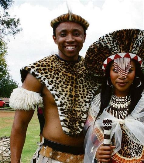 Lovely Zulu Traditional Wedding Attire for Couple - African 4