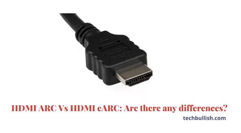 HDMI ARC vs HDMI eARC: Are there any differences?