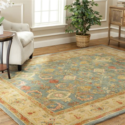 Safavieh Anatolia Light Blue & Ivory Area Rug & Reviews | Wayfair