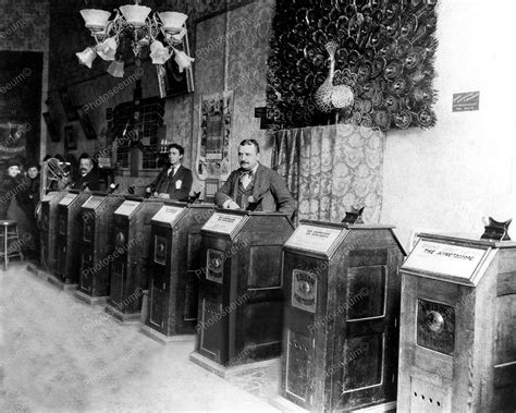 Kinetoscope Parlor San Francisco 1894 8x10 Reprint Of Old Photo ...