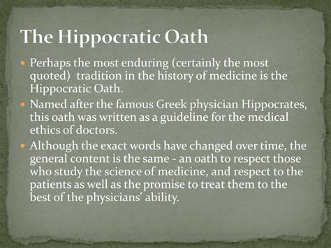 Hippocratic Oath