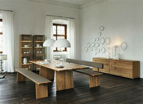 Wooden furniture in a Contemporary Setting