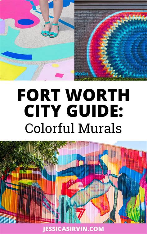 Fort Worth City Guide: Colorful Murals | Colorful murals, Mural guide, Mural