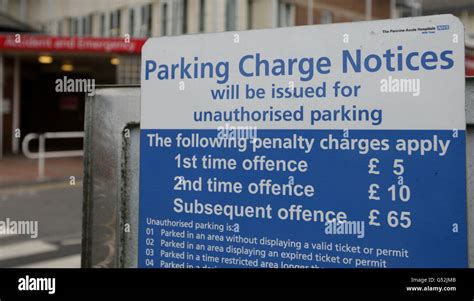 General view of Oldham Royal Hospital to illustrate hospital car parking charges Stock Photo - Alamy