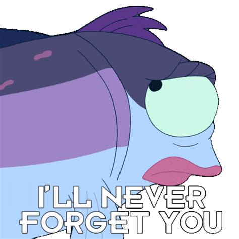 I'Ll Never Forget You Leela Sticker – I'll never forget you Leela Katey ...