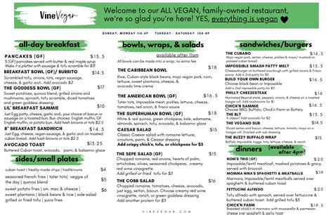 Vine Vegan's All-Vegan Menu | Vegan Food Everyone Can Enjoy