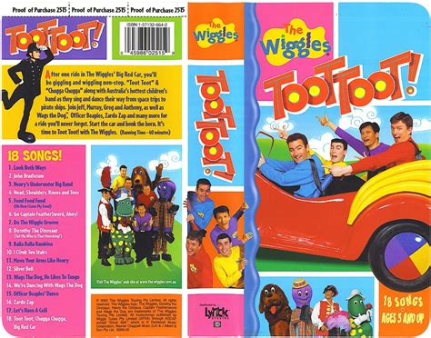 Wiggles Toot Toot 1998