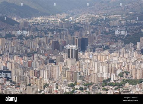 VENEZUELA South America Caracas High rise buildings of capital city in ...