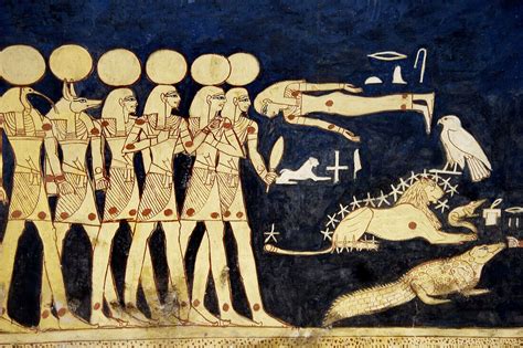 Mural paintings in the Tomb of Seti I. … – License image – 70110974 ...