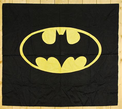 Vintage 1980's BATMAN DC Comics Banner / Bat Signal / DC - Etsy Australia