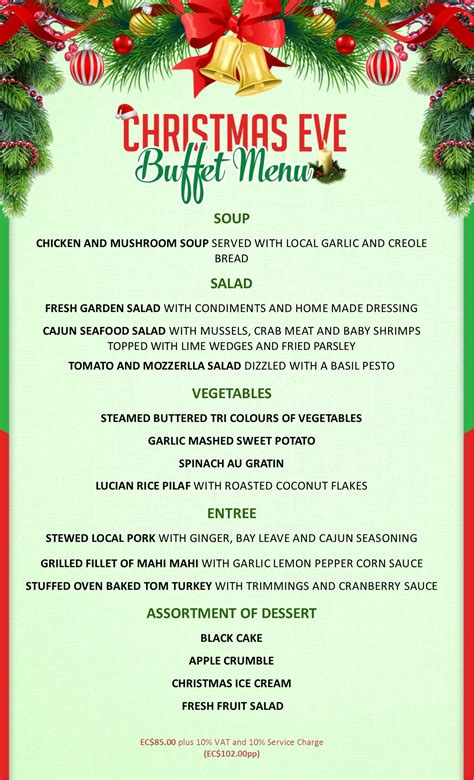 22+ Extraordinary Christmas Eve Menu Ideas For Buffet | Inspiratif Design