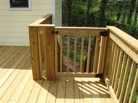 Gate For Deck Stairs • Decks Ideas