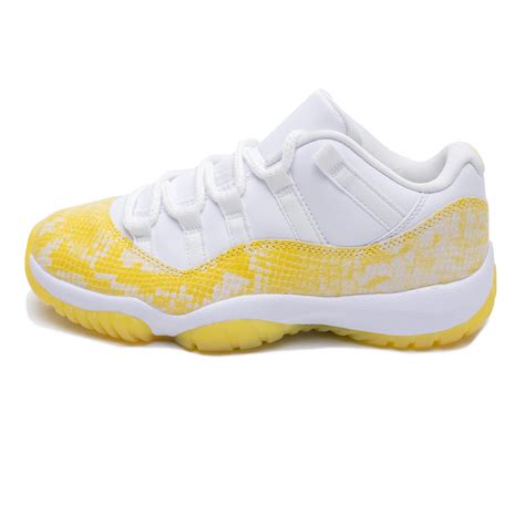 Air Jordan 11 Retro Low 'Yellow Snakeskin' & SNEAKERBOX