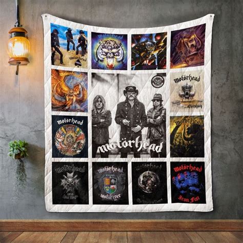 Motorhead Album Covers Blanket Gift Idea For Fan – Gift4Fan – The perfect gift 🎁 for your sports ...