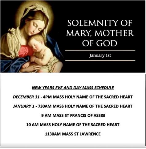 Solemnity of Mary, Mother of God – Whaling City Catholic