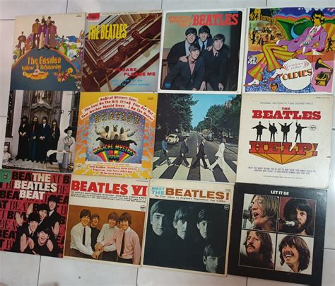 The Beatles LP Vinyl Records, Hobbies & Toys, Music & Media, Vinyls on ...