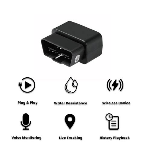 OBD 2 Scanner GPS Tracker – Black - VYNCX