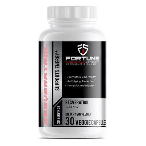 Resveratrol - Fortune International Supplements