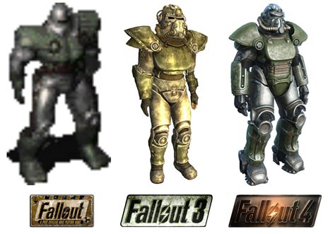 ☼Wrath's Blog, Fallout armors evolution through the years....