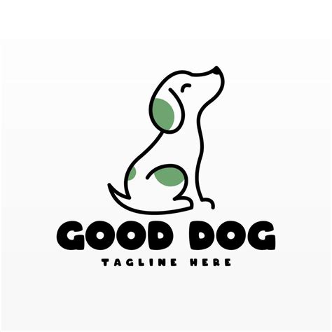 Dog logo design concept template vector 26711921 Vector Art at Vecteezy