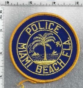 Miami Beach Police (Florida) 1st Issue Shoulder Patch | eBay