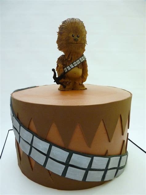 Chewbacca cake | Buttercream iced, with fondant accents. Gum… | Flickr