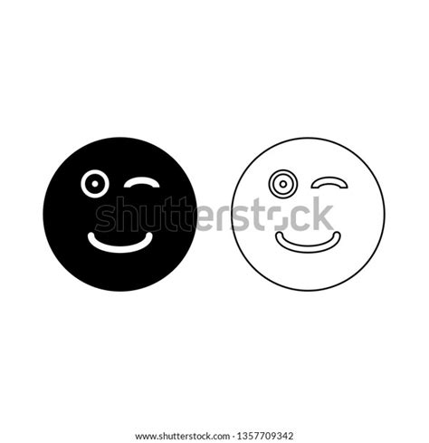 Emoji Emoticons Face Expressions Line Solid Stock Vector (Royalty Free ...