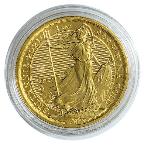 Buy 2021 1 oz United Kingdom Gold Britannia Bullion Coin