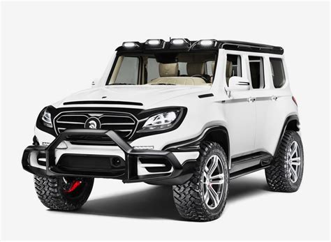 ARES redesigns the mercedes G-class with carbon fiber and aluminum ...