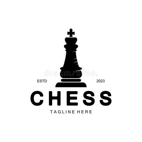 Chess Strategy Game Logo with Horse, King, Pawn, Minister and Rook ...